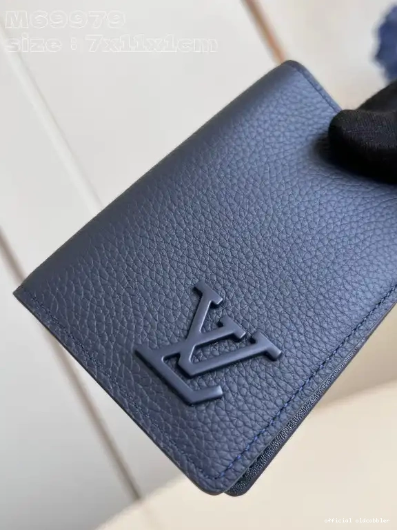 Official oldcobbler LOUIS cm Organizer-7.5*11.1*1 VUITTON Pocket 0704